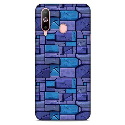 Samsung Galaxy A60 Kılıf Baskılı Özel Seri Taşlı (11) Tam Koruma