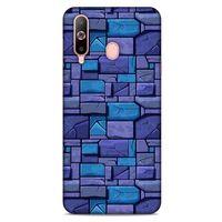 Samsung Galaxy A60 Kılıf Baskılı Özel Seri Taşlı (11) Tam Koruma