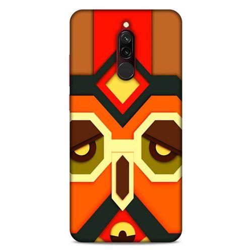 Lopard Xiaomi Redmi 8 Uyumlu Kılıf Soyut Sanat (6) Desenli Silikon Kılıf