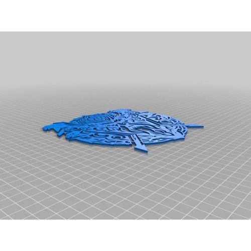 - Odin Duvar Dekorasyonu (Bu ürün Sadece Plastik parçadır - Almadan Önce Soru Sorabilirsiniz)