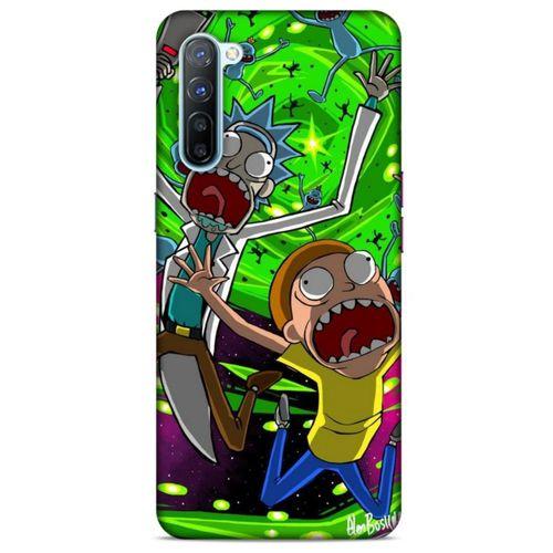 Oppo Reno 3 Uyumlu Kılıf Rick And Morty (22) Tam Koruma Kılıfı Nancy