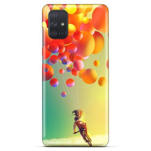 Lopard Samsung Galaxy M51 Uyumlu Kılıf Manipülasyon ☻ (39) Liquid Crystal Kılıf Baskılı