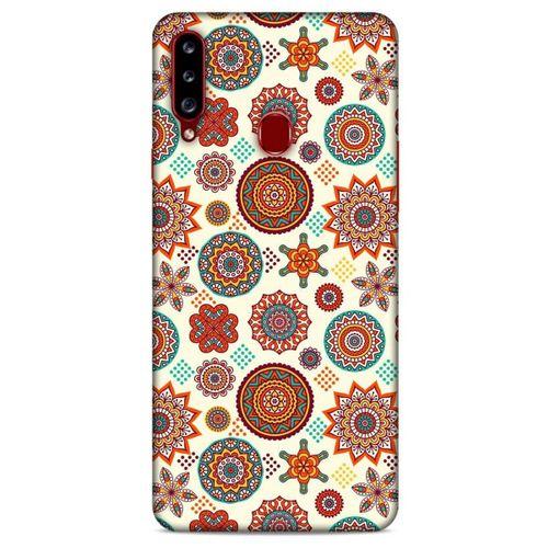 Ethnic Culture (41) Samsung Galaxy A20s Kılıf Silikon Kapak Desenli