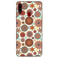 Ethnic Culture (41) Samsung Galaxy A20s Kılıf Silikon Kapak Desenli