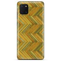 Lopard Huawei Y5P Uyumlu Kılıf Wood'X (32) Soft Silikon Kılıf Desenli