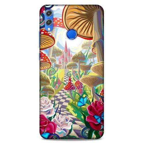 Lopard Huawei Honor 8x Uyumlu Kılıf Manipülasyon ☻ (26) Tpu Silikon Kılıf Desenli