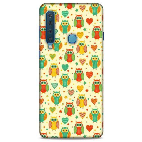 Baykuşlar (18) Desenli Silikon Kapak Telefon Kabı Samsung Galaxy A9 2018 Kılıf