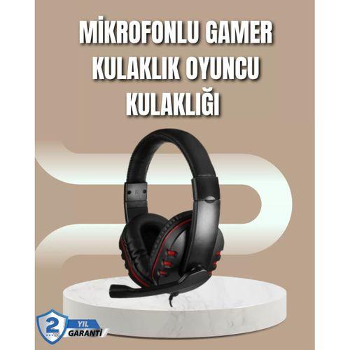 Mikrofonlu Oyun Kulaklığı – Mavi Işıklı, Uzun Süre Konforlu Kullanım