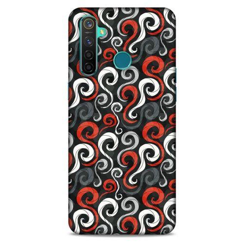 Geometrix 62 Oppo Realme 5 Pro Kılıf Silikon Kapak
