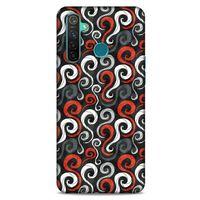 Geometrix 62 Oppo Realme 5 Pro Kılıf Silikon Kapak