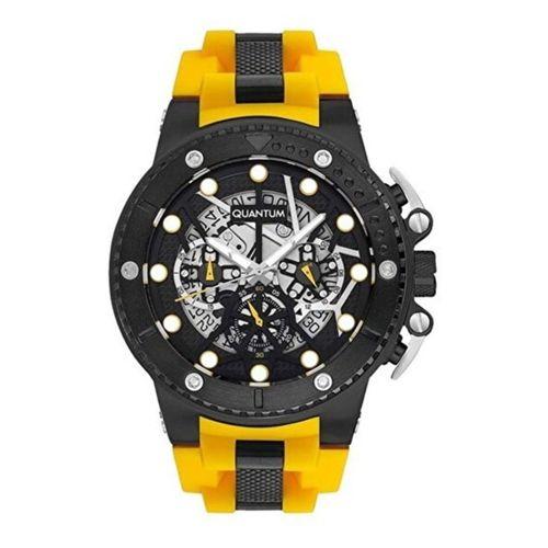 Quantum HNG535.654 Quartz Silikon Sarı 50 Erkek Kol Saat