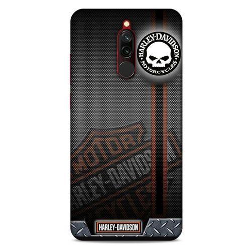 Xiaomi Redmi 8 Uyumlu Kılıf Motorsiklet (46) Core Armor Kılıf Harley