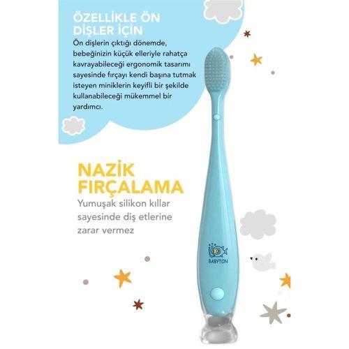 Çocuk Babyton Silikon Diş Fırçası