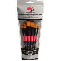 STİLO ART (SET 5) DÜZ KESİK FIRÇA SETİ ( 6'lı Set)