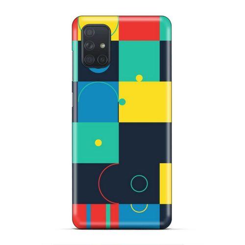 Samsung Galaxy M51 Uyumlu Kılıf Insomnia (13) Silikon Kap Yeşil Sarı