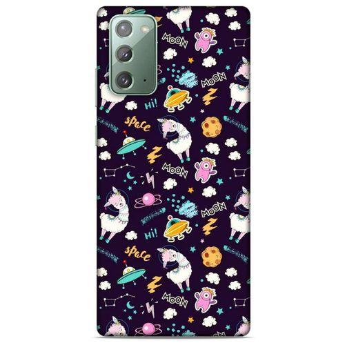 Samsung Galaxy Note 20 Kılıf Spacex (47) Crystal Flex Kılıf