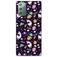 Samsung Galaxy Note 20 Kılıf Spacex (47) Crystal Flex Kılıf