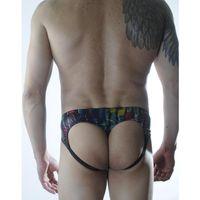 Erkek Renkli Fantezi Jockstrap İç Giyim