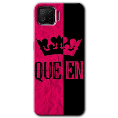 Potkal Hediye Fabrikası Oppo A73 Kılıf HD Desen Baskılı Arka Kapak - Queen