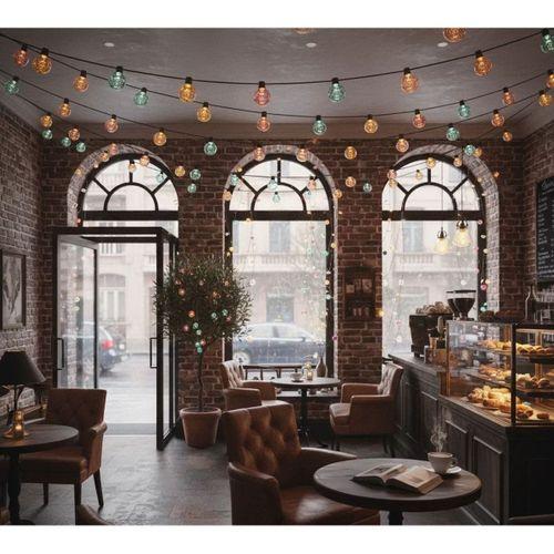 Kristal Top Gün Işığı Dekoratif Işık 5 Metre 28 Led