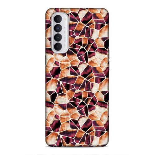 Oppo Reno 4 Pro Uyumlu Kılıf Romans (39) Liquid Crystal Kılıf Geometri