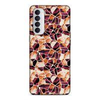 Oppo Reno 4 Pro Uyumlu Kılıf Romans (39) Liquid Crystal Kılıf Geometri