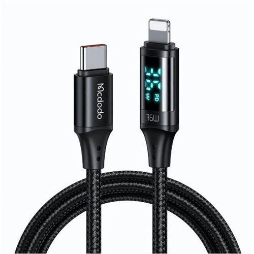Mcdodo Ca-1030 36w Type-c To Lightning Dijital Göstergeli Data-şarj Kablosu