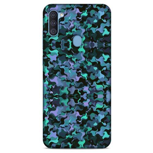 Kamuflaj 02 Samsung Galaxy A11 Kılıf Silikon Kapak