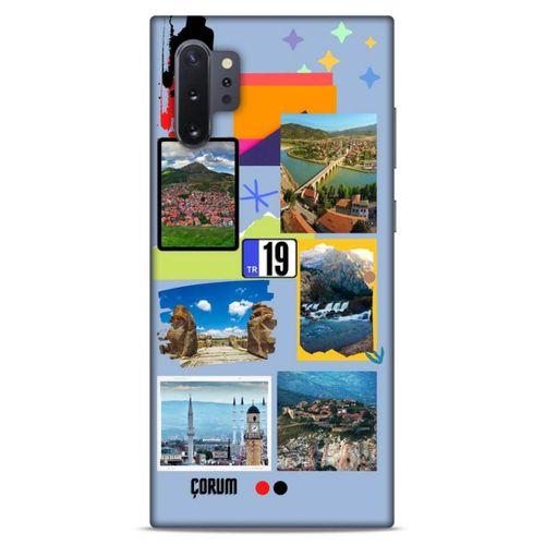 Lopard Samsung Galaxy Note 10 Plus Uyumlu Kılıf Şehirli ※ (19) Çorum Kılıfları