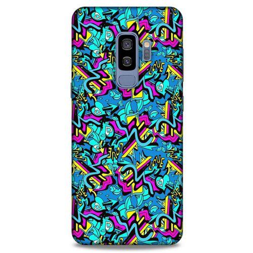 Graffitix (30) Desenli Silikon Kapak Samsung Galaxy S9 Plus Kılıf