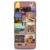 Lopard Samsung Galaxy S8 Uyumlu Kılıf Şehirli ※ (13) Bitlis Silikon Kap