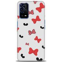 Oppo A55 Kılıf HD Baskılı Kılıf - Fiyonklar + Tam Ekran Koruyucu