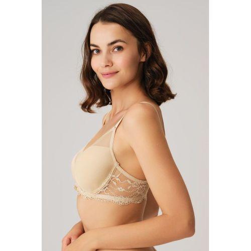 Balenli Desteksiz Dolgusuz Toparlayıcı Dantelli Küçültücü Sütyen