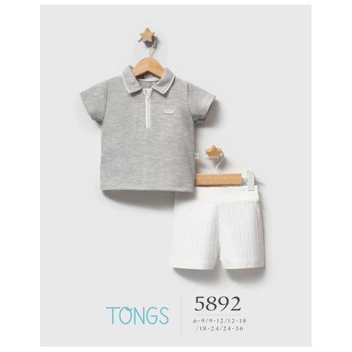 Tongs Baby Tongs Change İkili Takım 5892 Gri