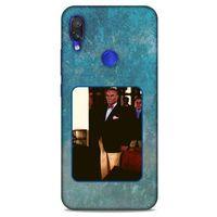Xiaomi Redmi Note 7 Pro Kılıf Atatürk (30) Silicone Case Turkuaz Taş