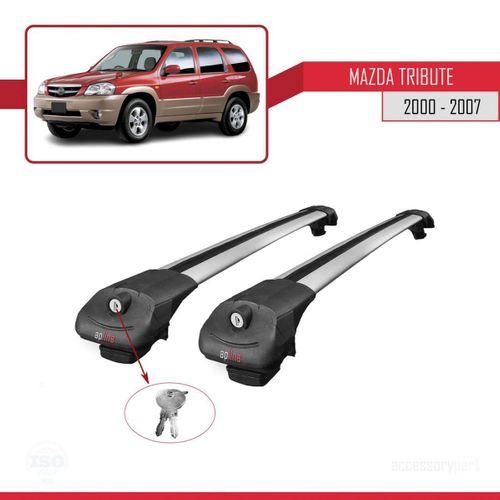 Mazda Tribute 2000-2007 Arası ile Uyumlu ACE-1 Ara Atkı Tavan Barı GRİ