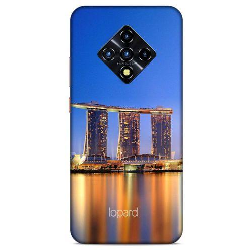Lopard İnfinix Zero 8 Uyumlu Kılıf Dünya Mimarisi (46) Core Armor Kılıf