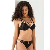 Le Jardin 5025-B Destekli-Balenli Biye Şeritli Silikonlu Sütyen Takımı