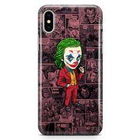 Apple iPhone X Kılıf Joker Arka Kapak Koruma Desenli Full Koruyucu