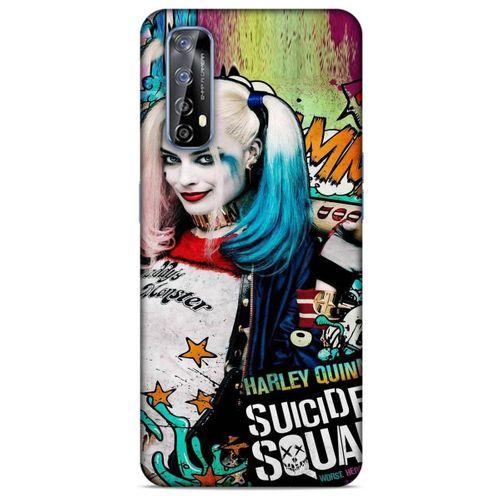 Huawei P Smart 2021 Uyumlu Kılıf Harley Quinn (47) Crystal Flex Kılıf Suicide Squad