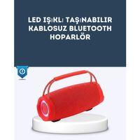 Tf Kart Ve Aux Destekli Ipx6 Suya Dayanıklı Bluetooth Hoparlör
