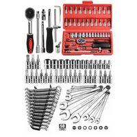 Zhltools 58 Parça Set 46 Parça Lokma Takımı otomatik Cırcır 1/4 12 Parça Kombine Açık Ağız Yıldız Anahtar Takımı