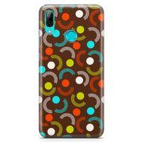 Huawei Y7 2019 Kılıf Postmodern Zarafet Arka Kapak Koruma Desenli Full Koruyucu