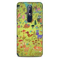 Animax Flora Jungle Nokia 7.1 Kılıf Desenli Silikon