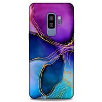 Samsung Galaxy S9 Plus Uyumlu Kılıf Mor Delisi (45) Liquid Air Kılıf Karışık