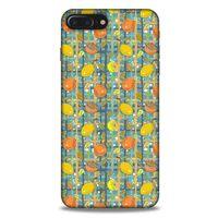 Frutix Turunç 06 Apple Iphone 8 Plus Kılıf Desenli Silikon