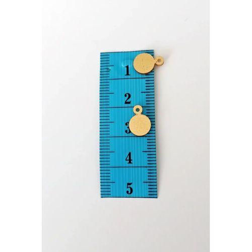 Oya Abiye Bileklik Kolye Pleksi Metalik Plastik Pul Altın Renk 8 gram 75 adet - BNC493