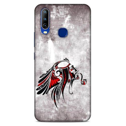 Lopard General Mobile GM 10 Uyumlu Kılıf Tattoo's (43) Thin Fit Kılıf Pipolu Kızılderili