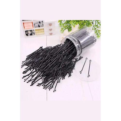 50 Adet Siyah Tel Toka 1.inci Kalite Çelik Tek Toka Black