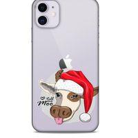 Zoologix (84) Apple iPhone 12 Şeffaf Kılıf Silikon Desenli